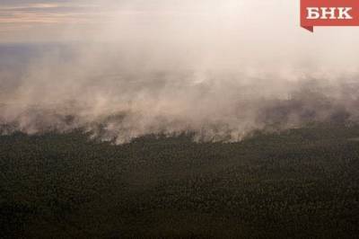 Печору накрыл смог из-за пожаров в ХМАО