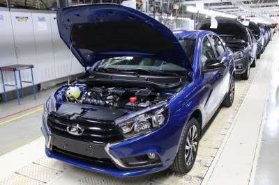 Завод «ЛАДА Ижевск» в 1 полугодии снизил выпуск автомобилей в 1,5 раза