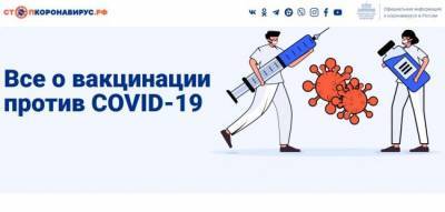 О российских вакцинах от Covid-19 теперь можно прочесть в интернете