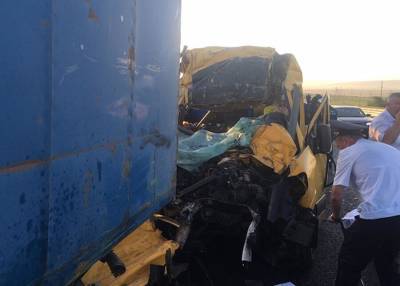 В МВД Крыма рассказали о перевозчике попавшего в смертельное ДТП микроавтобуса