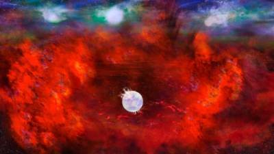 Нейтронная звезда образовалась на глазах астрономов
