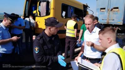 Крымчане называют "трассой смерти" дорогу, где произошло ДТП с автобусом