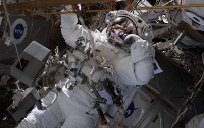 Астронавт показала "мраморное" фото Земли с МКС