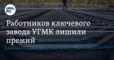 Работников ключевого завода УГМК лишили премий