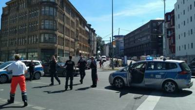 Восемь человек пострадали во время разбойного нападения в Берлине
