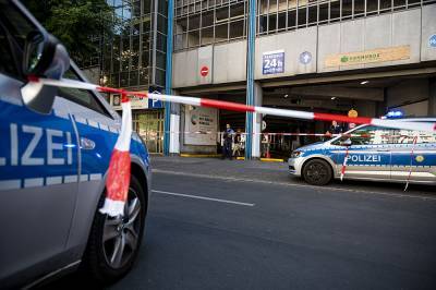 В Берлине неизвестные пытались ограбить банк, есть пострадавшие