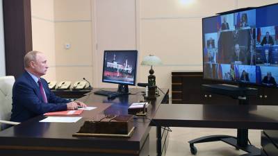 «Состоялся обстоятельный разговор»: Путин обсудил с членами Совбеза инцидент с задержанием россиян в Белоруссии