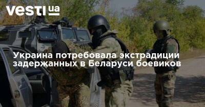 Украина потребовала экстрадиции задержанных в Беларуси боевиков
