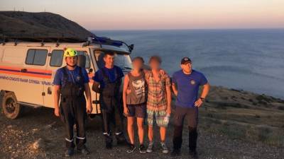 Туристы с двух горных вершин в Крыму благополучно эвакуированы