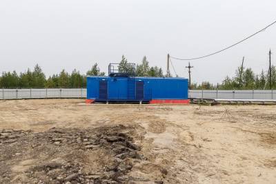 В Усинском районе завершается строительство здания водозабора в поселке Усадор