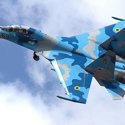 Российский Су-27 «перехватил» самолет-разведчик США над Черным морем