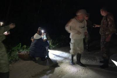 Сотрудники МЧС России помогли в поисках потерявшихся в лесу Петушинского района мужчины и ребенка