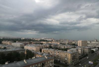 Погода в Петербурге: ожидаются кратковременные дожди