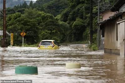 Наводнение в Японии: сообщается о нескольких погибших, десятки пропали без вести