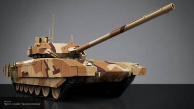 Танк Т-14 "Армата" прошел предварительное испытание в беспилотном режиме