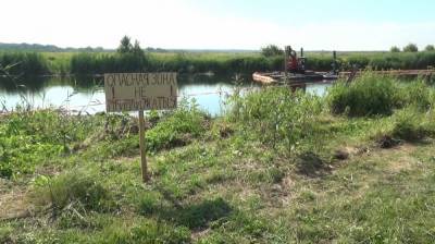 В Воронежской области началась масштабная расчистка реки Икорец