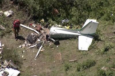В США разбился пассажирский самолет, есть погибшие