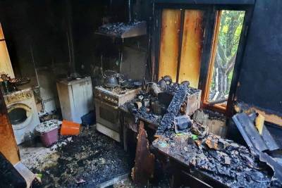 За сутки в Смоленской области тушили пожары в двух частных домах