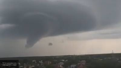Появились кадры торнадо из Орехово-Зуево