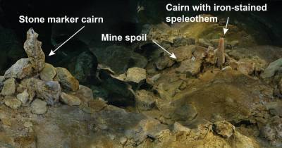 В затопленных пещерах обнаружены шахты древних индейцев