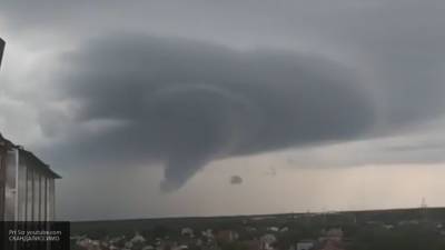 Жители Орехово-Зуево засняли "вертушку" мощного торнадо