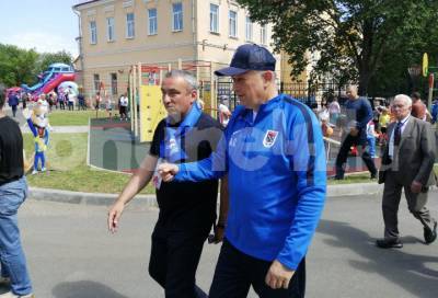 Александр Дрозденко приехал на открытие Всероссийского фестиваля детского дворового спорта в Волхове