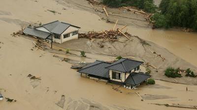 В Японии ливни спровоцировали наводнение: эвакуируют тысячи людей