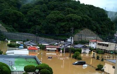 На Японию обрушились разрушительные ливни