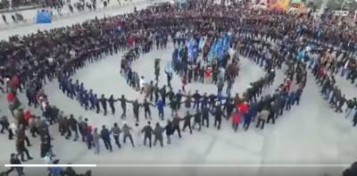 На «Первом канале» видео двухлетней давности выдали за празднование принятия поправок жителями Якутии