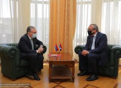 Председатель парламента Арцаха и глава МИД Армении переговорный процесс по Карабаху