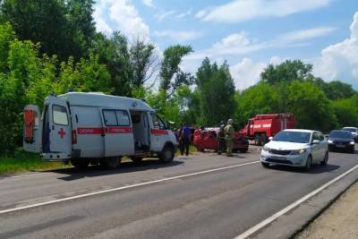 7 человек пострадали в ДТП в Кимовске