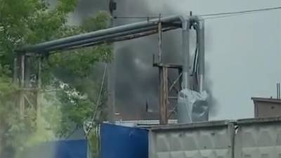 Из здания горящей фабрики под Москвой спаслись 20 человек