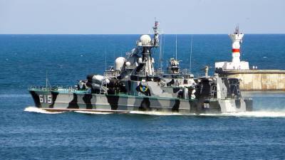 Группа ракетных кораблей Черноморского флота провела учения