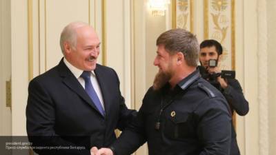 Кадыров поздравил Лукашенко с Днем независимости Белоруссии