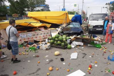 В Омске водитель сбил восемь человек, пытаясь уйти от столкновения