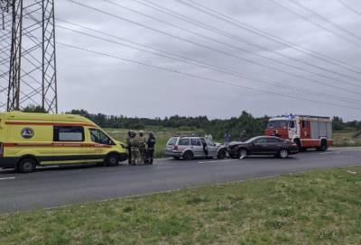 На Муринской дороге в результате аварии пострадали два человека