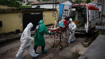 В Бразилии выявили почти 38 тысяч случаев коронавируса за сутки