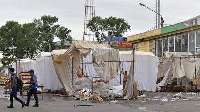 Один человек погиб во время урагана в палаточном лагере под Красноярском