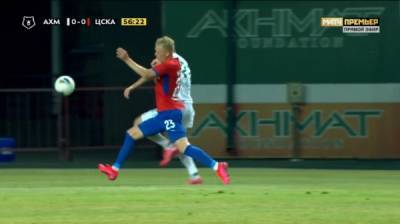 После дерби ЦСКА повалил «Ахмат», забив 3 гола за 4 минуты. Гончаренко выиграл два матча подряд впервые с ноября