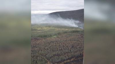 Лесной пожар у нефтебазы в Якутии удалось остановить