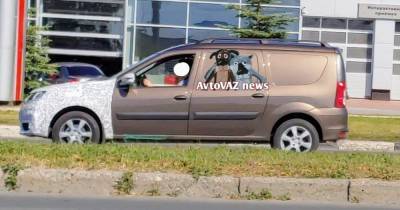 АвтоВАЗ тестирует новый фургон Lada Largus