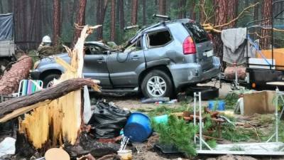 Турист погиб во время грозы в палаточном лагере под Красноярском