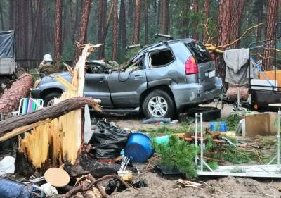 Ураган накрыл туристический лагерь под Красноярском: есть пострадавшие