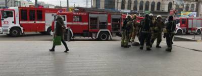В Петербурге спасатели проверяют сообщения о пожаре на станции "Пионерская"