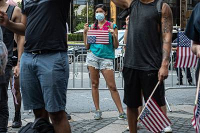 Отметили с огоньком: День независимости в США прошёл на фоне уличных беспорядков