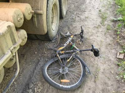 На объездной трассе под Сыктывкаром МАЗ сбил подростка на велосипеде