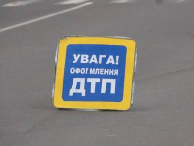 На трассе «Киев – Чернигов» произошло ДТП с мотоциклом