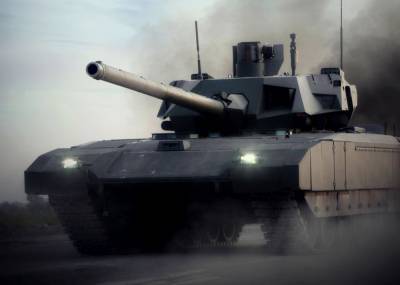 Беспилотный режим на танке Т-14 «Армата»