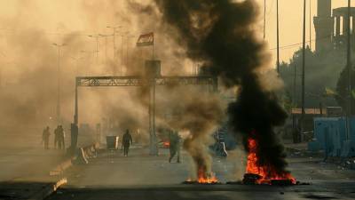 «Зеленая зона» в Багдаде подверглась ракетной атаке