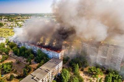Жителей квартир, пострадавших из-за пожара в многоэтажке отселят